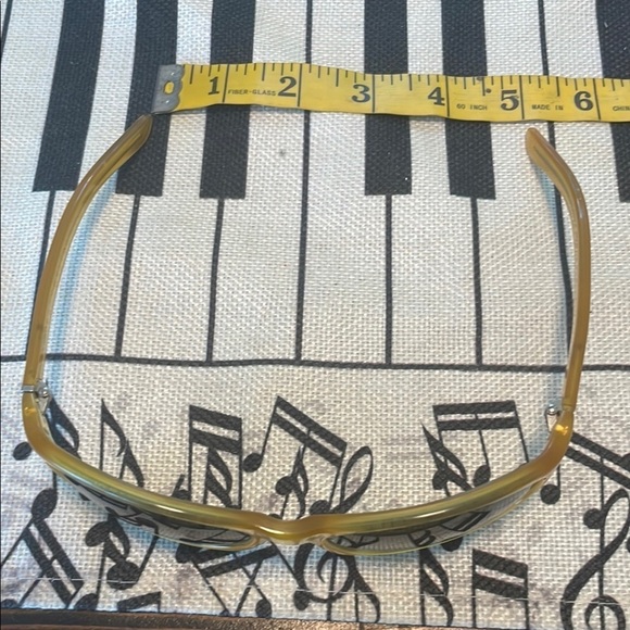 Valentino Gold and Black Sunglasses with Reflective Lenses Vintage Glass Pouch main image 15